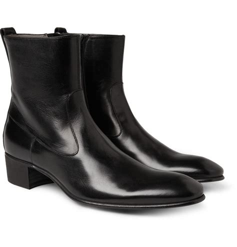 ysl boots mens ssense|ssense designer boots.